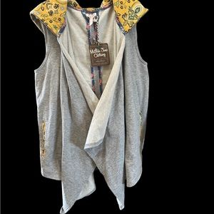Matilda Jane Tunic Vest with Hood NWT Sz 14